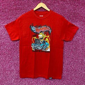 Hot wheels broken promises red Tshirt size medium